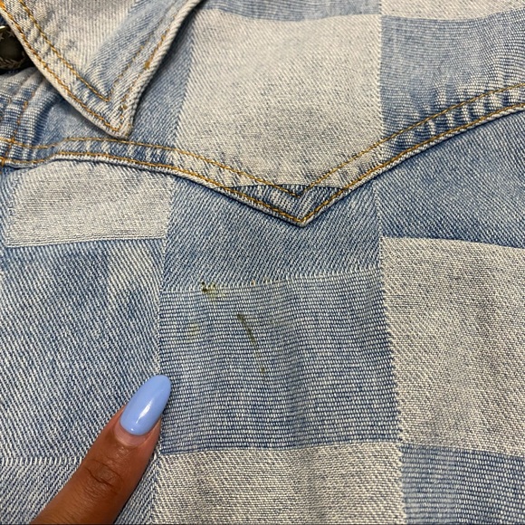 VTG Adriana Sport Denim Checked Set 3X / 16 - Picture 5 of 10